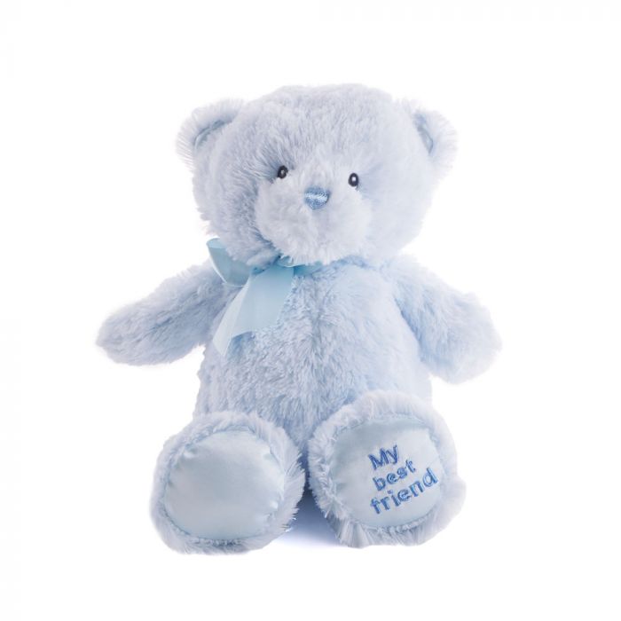 Blue Best Friend Baby Plush Bear from Ottawa Baskets - Plush Gift - Ottawa Delivery.