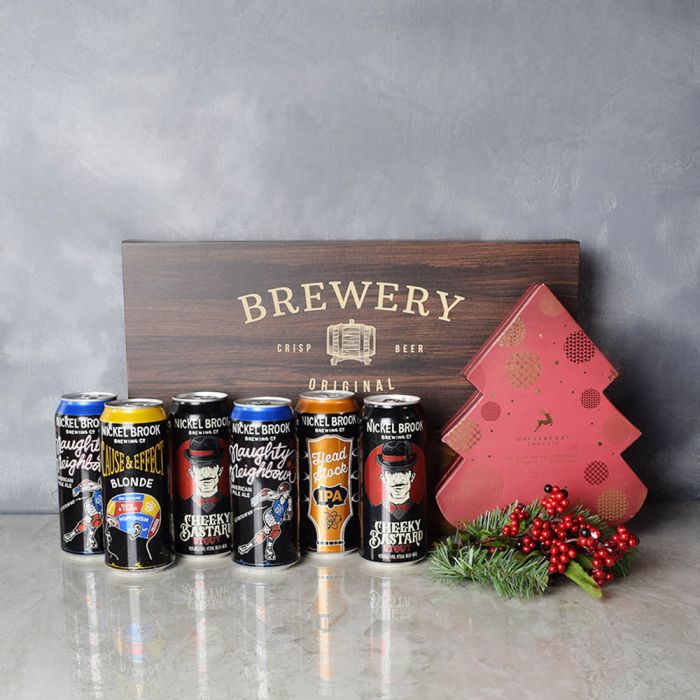 Christmas Cheer & Beer Gift Set from Ottawa Baskets - Beer Gift Set - Ottawa Delivery.