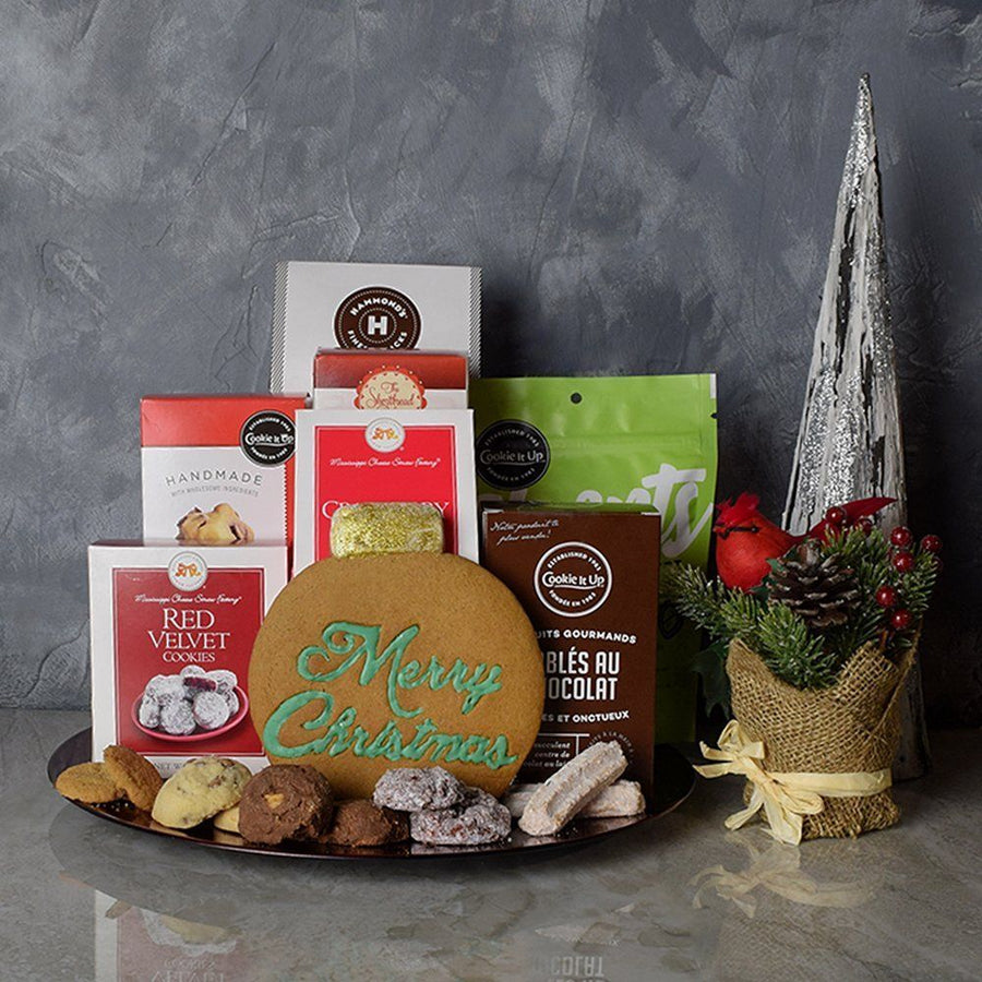 Christmas Cookie Gift Basket from Ottawa Baskets - Gourmet Gift Basket - Ottawa Delivery.