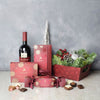 Christmas Morning Wine Gift Set from Ottawa Baskets - Wine Gift Set - Ottawa Delivery.