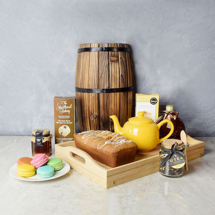 Cookies & Tea Gift Set from Ottawa Baskets - Ottawa Delivery