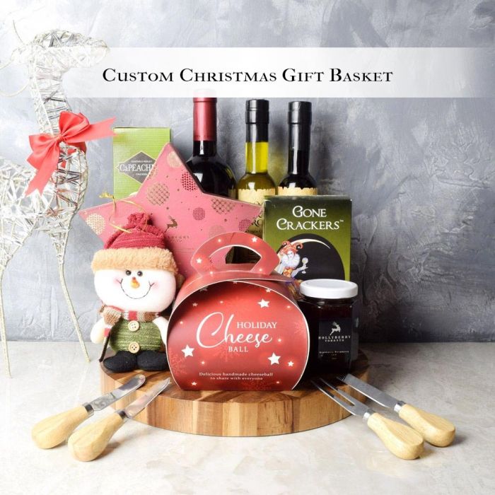 Custom Christmas Gift Baskets from Ottawa Baskets - Custom Gift Basket - Ottawa Delivery.