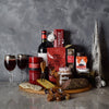 Deluxe Yuletide Wine & Cheese Gift Basket from Ottawa Baskets - Ottawa Delivery
