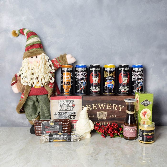 Gourmet Christmas Beer Gift Set from Ottawa Baskets - Ottawa Delivery