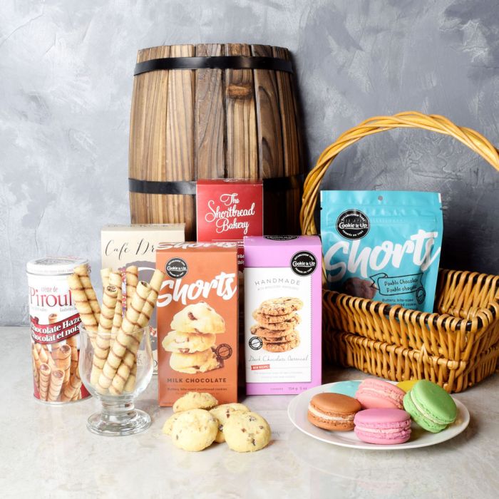 Gourmet Cookie Assortment Gift Basket from Ottawa Baskets - Ottawa Delivery