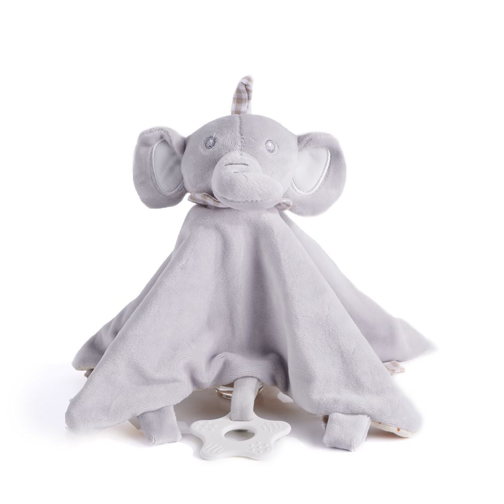 Grey Plush Elephant Blanket from Ottawa Baskets - Ottawa Delivery