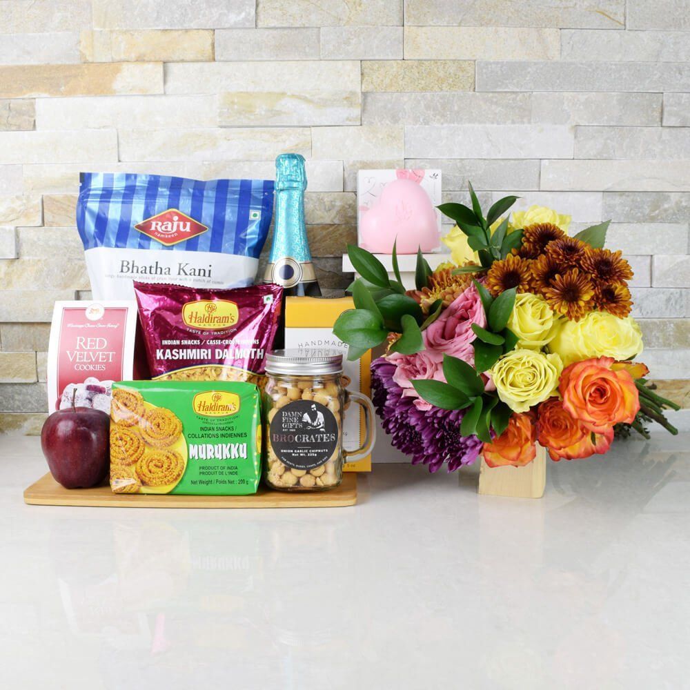 Have A Happy &amp; Bubbly Diwali Gift Set from Ottawa Baskets - Ottawa Delivery