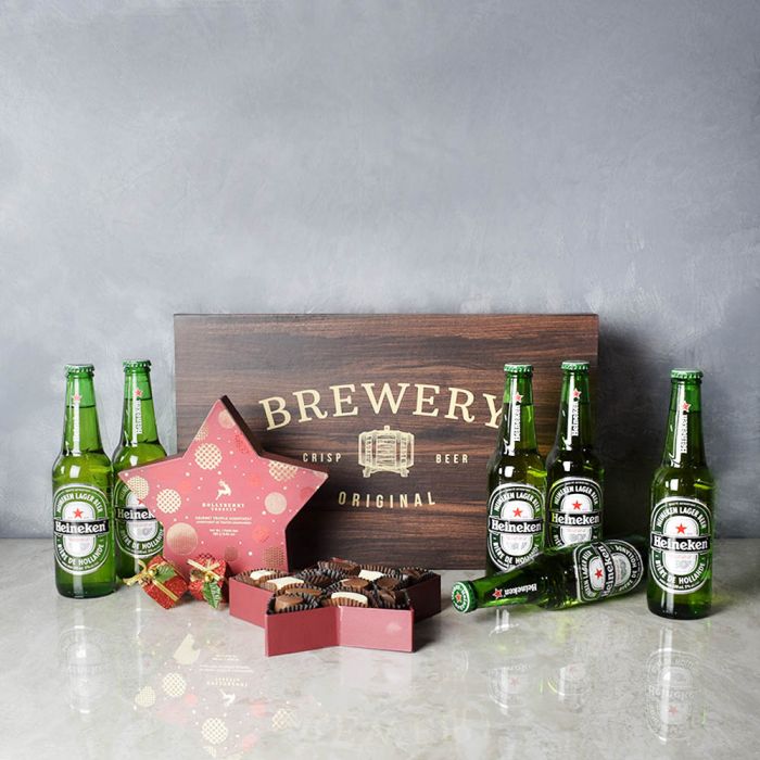 Holiday Beer & Chocolates Set from Ottawa Baskets - Ottawa Delivery