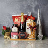 Holiday Champagne & Cheese Snack Basket from Ottawa Baskets - Ottawa Delivery