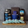 "Kosher Coffee & Cookies Gift Basket" High-Quality Coffee and Gourmet Sweets in a Cutting Board from Ottawa Baskets - Ottawa Delivery