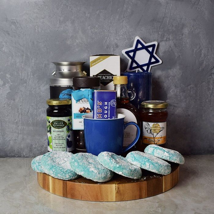 Kosher Treats & Coffee Hanukkah Basket from Ottawa Baskets - Ottawa Delivery