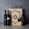 "Kosher Wine Trio Gift Basket" Three Bottles of Kosher Wines from Ottawa Baskets - Ottawa Delivery