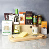 "Kosher Wine & Cheese Crate" Treats and Gourmet Food with a Bottle of Wine from Ottawa Baskets - Ottawa Delivery