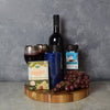 "Kosher Wine & Cheese Gift Basket" A Bottle of Wine with Kosher Treats from Ottawa Baskets - Ottawa Delivery