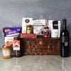 "Kosher Wine & Treats Basket" Assorted Treats, Chocolates, and a Bottle of Wine courtesy of Ottawa Baskets - Ottawa Delivery