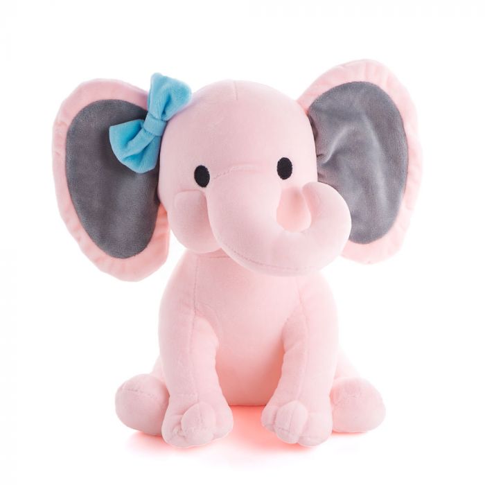 Large Pink Plush Elephant from Ottawa Baskets - Ottawa Delivery.