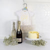 Precious Baby Girl Champagne & Cake Set from Ottawa Baskets - Champagne Gift Set - Ottawa Delivery.