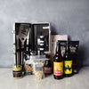 "Smokin’ BBQ Grill Gift Set with Beer" Barbeque Grill Set with Beers from Ottawa Baskets - Ottawa Delivery