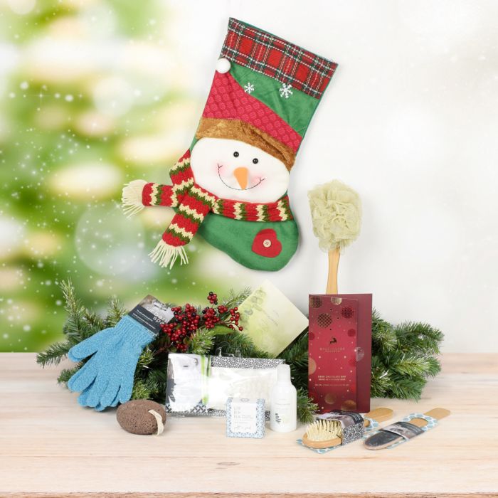 Spa Snowman Stocking Stuffer from Ottawa Baskets - Ottawa Delivery