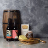 "Spread a Smile Craft Beer Basket" Features two Craft Beer that pairs with the Chutney and Cheese from Ottawa Baskets - Ottawa Delivery
