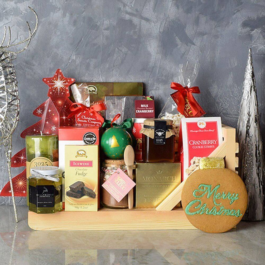 Sweet Holiday Sleigh Gift Basket from Ottawa Baskets - Holiday Gift Basket - Ottawa Delivery