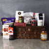 "Sweet & Savoury Kosher Treats Basket" A basket contains Sweet and Savoury Snacks from Ottawa Baskets - Ottawa Delivery