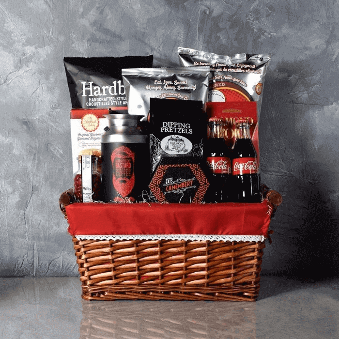 The Manhattan Snacks Gift Basket from Ottawa Baskets - Gourmet Gift Basket - Ottawa Delivery