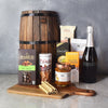 "The Sweet New Year Celebration Kosher Gift Set" Kosher Champagne with Chocolates, Crackers, and Dips in a Cutting Board from Ottawa Baskets - Ottawa Delivery
