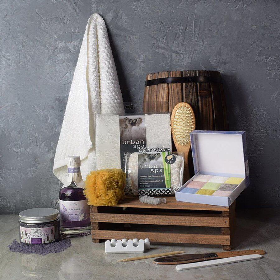 The Ultimate Spa Basket For Her from Ottawa Baskets - Spa Gift Basket - Ottawa Delivery